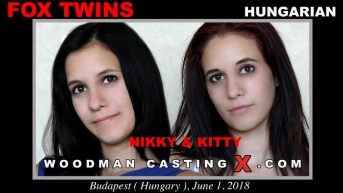 NIKKY AND KITTY FOX [CASTING X 190] [SD] Woodman Casting X - Casting By Pierre Woodman