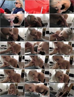 SAMANTA [BLONDE SPINNER TEEN SAMANTA FIRST TIME ON CAMERA BLOWJOB WHILE ON VACATION] [HD] AfterHourSexPosed