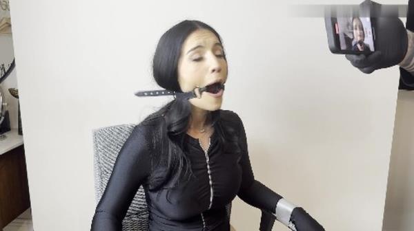Tatti Roana Bondage - Tatti gets ballgaged again & again by a subscriber!! [4K 2160P]  