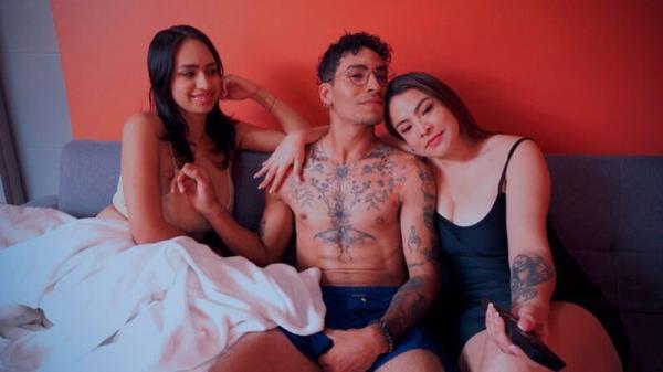 ThiagoLopezxx - I fuck my girlfriend's friend and she discovers us! She likes it and joins us in a threesome [FullHD 1080P]  