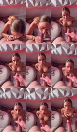 Skylar Mae (skylarmaexo) - Blowjob & Cumshot [FullHD 888P]  - OnlyFans