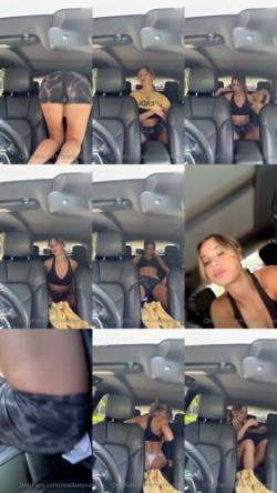 Noelle Leyva (noelleleyva) - Teasing In The Car [FullHD 1080P]  - OnlyFans