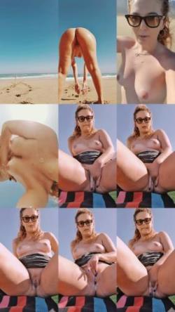 It_ariana - Naughty Squirt On The Beach [SD 608P]  - OnlyFans