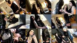 Anouschka Femme Fatale - Miss Alessa - Double Domme MILKING THE MUMMY [FullHD 1920P]  
