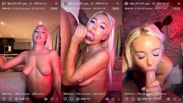 Belle Olivia (belleolivia3) - Blowjob Livestream Recording [FullHD 888P]  - OnlyFans