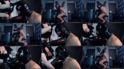 KinkyMistresses - Latex Lucy - Suck My XXL Strap On [HD 1280P]  