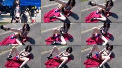 Lucy-Ravenhood - Verruckte Schlampe pisst auf die Stra?e und fickt sich mit einem ... [FullHD 1080P]  - MyDirtyHobby