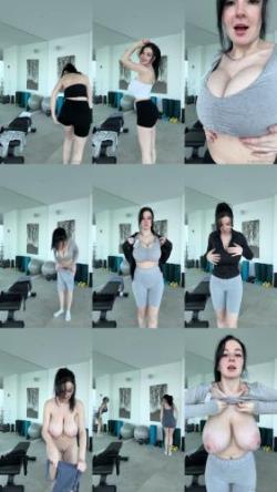 Laurine - Gym Try On [FullHD 1080P]  - OnlyFans