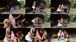 Purecfnm - Charlotte Rose, Emily Walters, Kayleigh Davis - Left To The Birds [FullHD 1920P]  