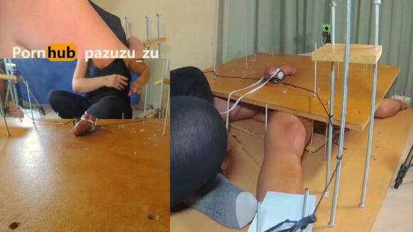 PAZUZU_ZU - I Made Him Cum Twice In The Milking Table - Ruined Orgasm [FullHD 1920P]