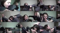 Licking Girls Feet: Nicole And Fox - You Are One Of The Ugliest Slave Girls! Your Place Is At Our Feet! [FullHD 1080P]  