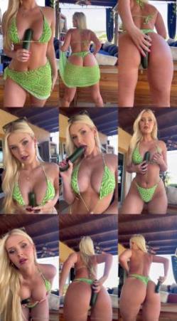 Allie_Dunn - Cucumber [SD 400P]  - OnlyFans