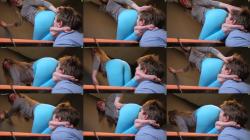 Cruel Domination - Fat Ass Hugs The Poor Guy�s Face, Not Letting Him Breathe! [FullHD 1920P]  