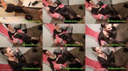 Goddess Rocky Foxx - Caged, Leashed, And Taken For A Walk - Go Ahead Act Like A Dog [FullHD 1920P]  