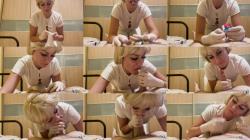 Hisglovelady - A Late Night Blowjob Play While Eating Candies [FullHD 1920P]  