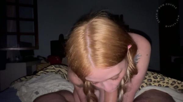 Surya_Dom_Couple - Ich spuckte der hei?en Blondine ins Gesicht und kam in ihre Muschi [FullHD 1080P]  - MyDirtyHobby