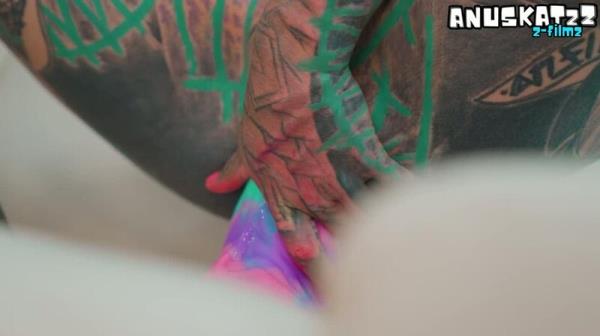 Anuskatzz - Lesbenshow mit gro?em spielzeug, extreme spielzeug masturbation [HD 720P]  - MyDirtyHobby