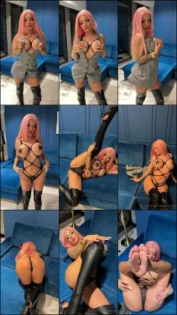 Katja Krasavice - Hei?er Strip - Ich entkleide mich bis zu meinen Dessous [HD 720P]  - MyDirtyHobby