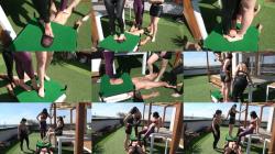 Mistress Gaia - STOMPING A WORM [FullHD 1920P]  