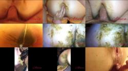 Allura � Allura�s scat compilation: poop, piss and fisting [HD 1280P]  