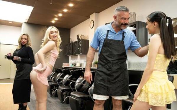 Selena Love, Khloe Kingsley - Hair Salon Sex [FullHD 1080P]  - RkPrime