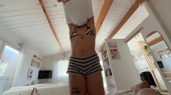 Nia_x_Noah - POV - Ich wichse seinen Schwanz mit meinen Fu?en, bis sie voller Sperma [FullHD 1080P]  - MyDirtyHobby