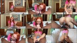 Naomi Hughes - Stepsis Finds out I Can't Jerk Off & Offers Me a Blowjob [FullHD 1080P]  