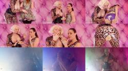 Arya Grander - Latex Lesbian Tease Hot Video - Sexy Milfs Having Fun! [2K 2560P]  