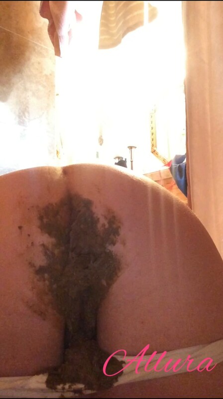 Allura � Full Vid pregnant Allura panty poop, fisting & stuffing [SD 1076P]