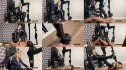 Sadistic Queens - Squishysax - Lady Dark Angel - Breaking In My Sharp New Boots On You [FullHD 1920P]  