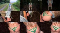 mysweetpeach_ - Waldfick in Gym-Leggings - Wir wurden erwischt beim geilen fick im... [FullHD 1080P]  - MyDirtyHobby