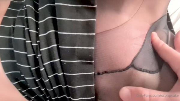 Scoopcake (Nancy) - My Boss Just Couldnt Resist My Sheer Black Nylons Today [FullHD 1080P]