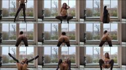 Celina-Ballerina - Geil vor dem Fenster hat man mich gesehen [FullHD 1080P]  - MyDirtyHobby