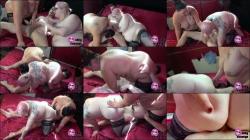 Abby-Strange - Creampie FFM Dreier mit Strawberry Kiss und Abby Strange [FullHD 1080P]  - MyDirtyHobby