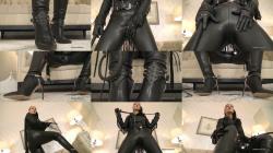 Chateau Cuir - Fetish Liza - Strict leather worship and boot JOI [FullHD 1080P]  