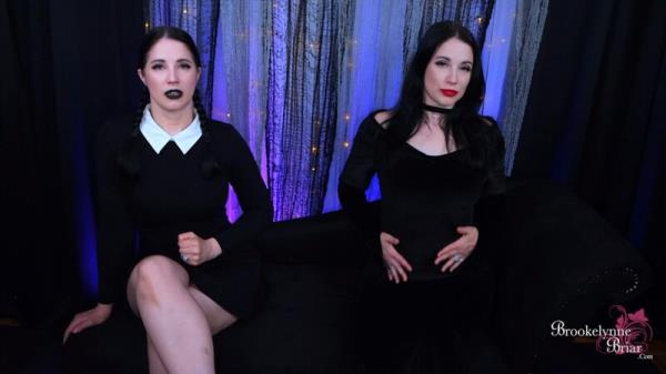 Brookelynne Briar - Double Jerk Instruction With Wednesday And Morticia [FullHD 1080P]  