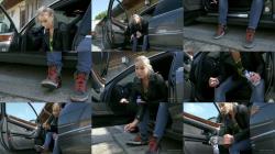 Cruel Anettes Fetish Store - Minnie Manga - Smoking In The Car And Spitting [FullHD 1080P]  