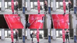 Femdom Clips By Bizarrboy - Mistess Iside - Nipple Punishmen In Clingfilm [4K 2160P]  