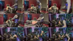 Mistress Lunatika - Pegging Fisting In Black Blue Latex [HD 720P]  