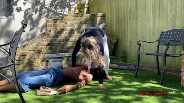 Sadistic Queens - Squishysax - Miss Courtney - I Want To Crush Your Esophagus [FullHD 1080P]  