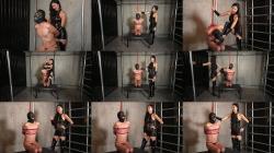 Asian Goddess Ruiko in clip Kneeling On The Abacus Part 1 Heel Torment Caning [FullHD 1080P]  