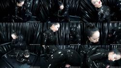 Asian Goddess Youko in clip Shiny Black Latex Heaven [FullHD 1080P]  