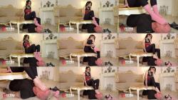 FEMDOMSQUAD Video Store - My First Foot Smother Session Foot Domination With Socks And Bare Feet With Gothic Queen Lucia Haycock [4K 2160P]  