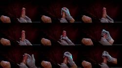 Forpeachsake - The Way His Fat Cock Pulsate After Orgasm [FullHD 1080P]  