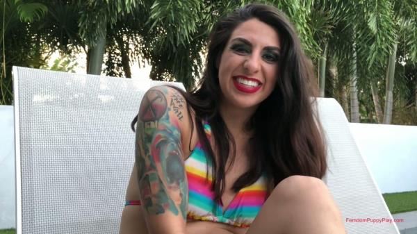 Femdom Puppy Play - Miss Rogue Reunites With Her Nephew [FullHD 1080P]  