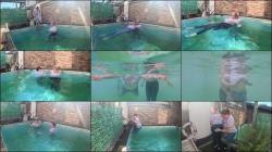 MrsEssen7471 - Etwas ganz neues, mit Klamotten in den Pool gegangen [HD 720P]  - MyDirtyHobby