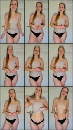itspinkmelina - Mein kurzes Vorstellungsvideo Ich zeige mich komplett nackt im Int... [SD 405P]  - MyDirtyHobby