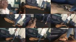 Sadistic Queens - Squishysax - Mistress Erika - Gucci Flip Flops Were Made For Stomping [FullHD 1080P]  