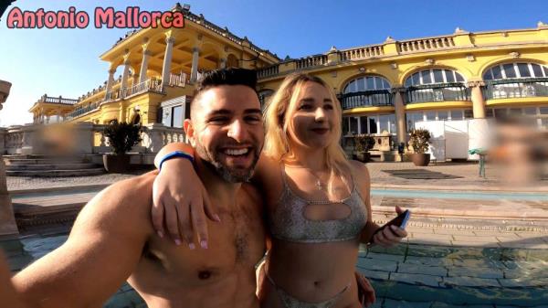 Chloe Chevalier - Antonio Mallorca Fucking a slutty french teen in thermal bath of Budapest [UltraHD 4K 3840P]  - OnlyFans