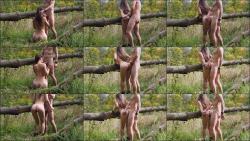 TheLazyCouple - Anal fuck in a windy forest. Beautiful baby is getting cum in her tight asshole [FullHD 1080P]  